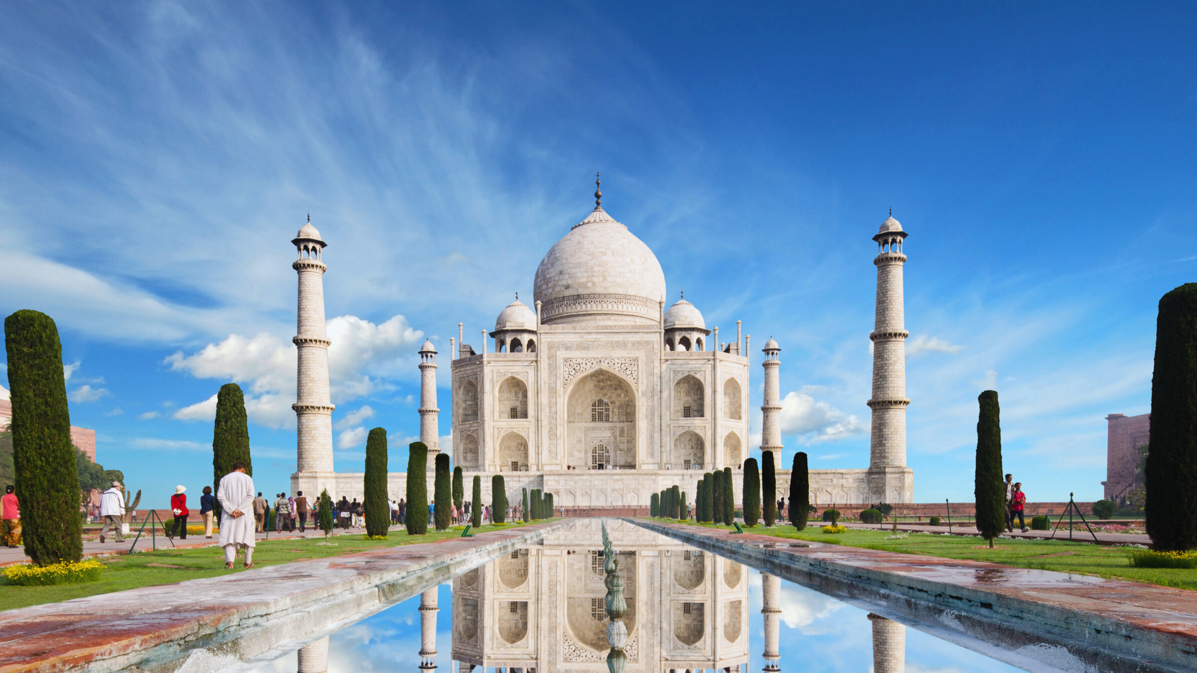 晨霧中的泰姬瑪哈陵